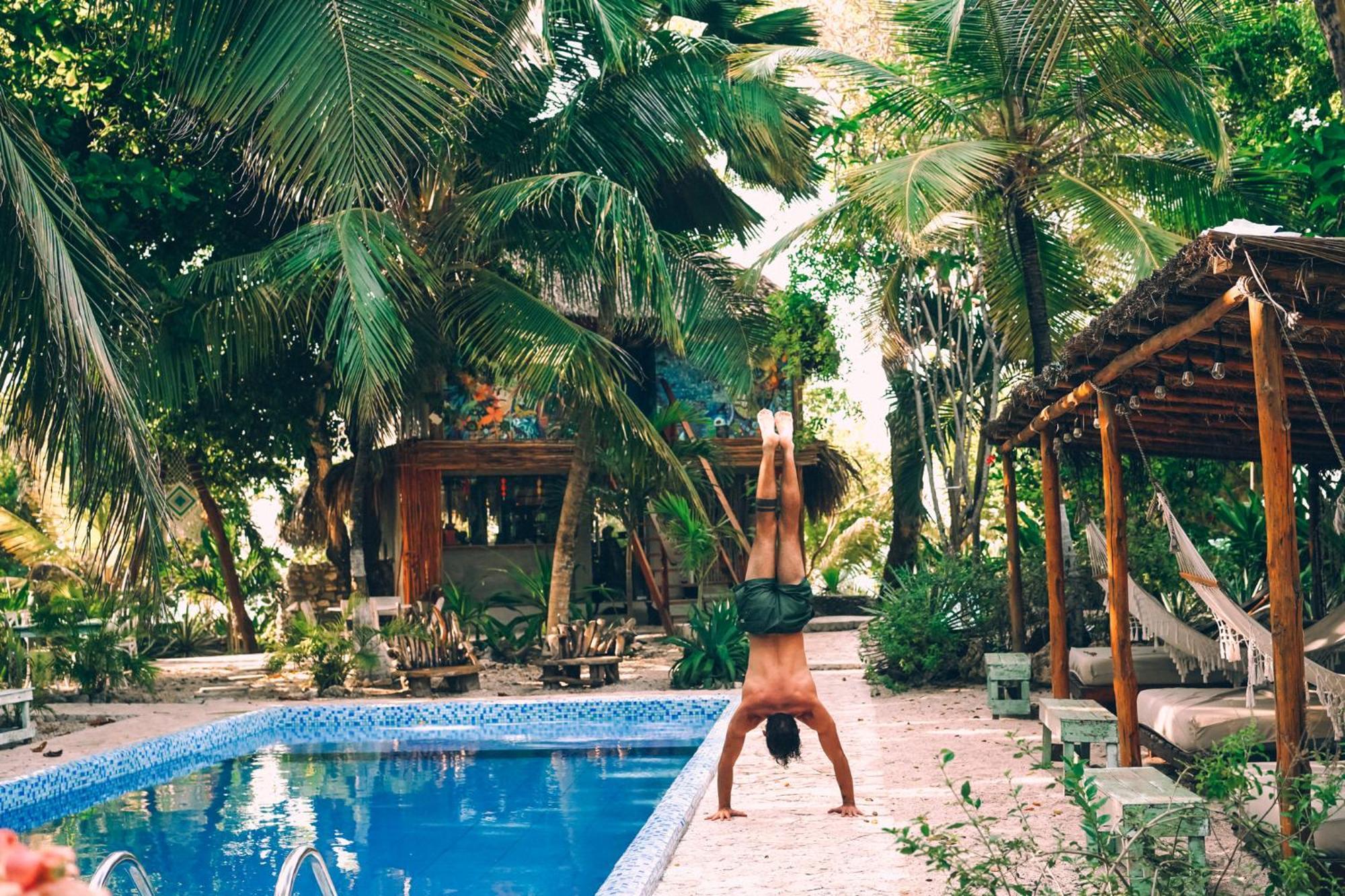 Namaste Beach Club & Hotel Плайя-де-Пунта-Арена Экстерьер фото